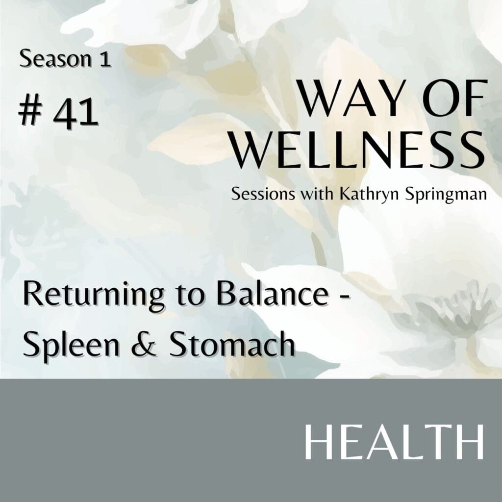 Cover for Ep 1.41 Returning to Balance - Spleen & Stomach