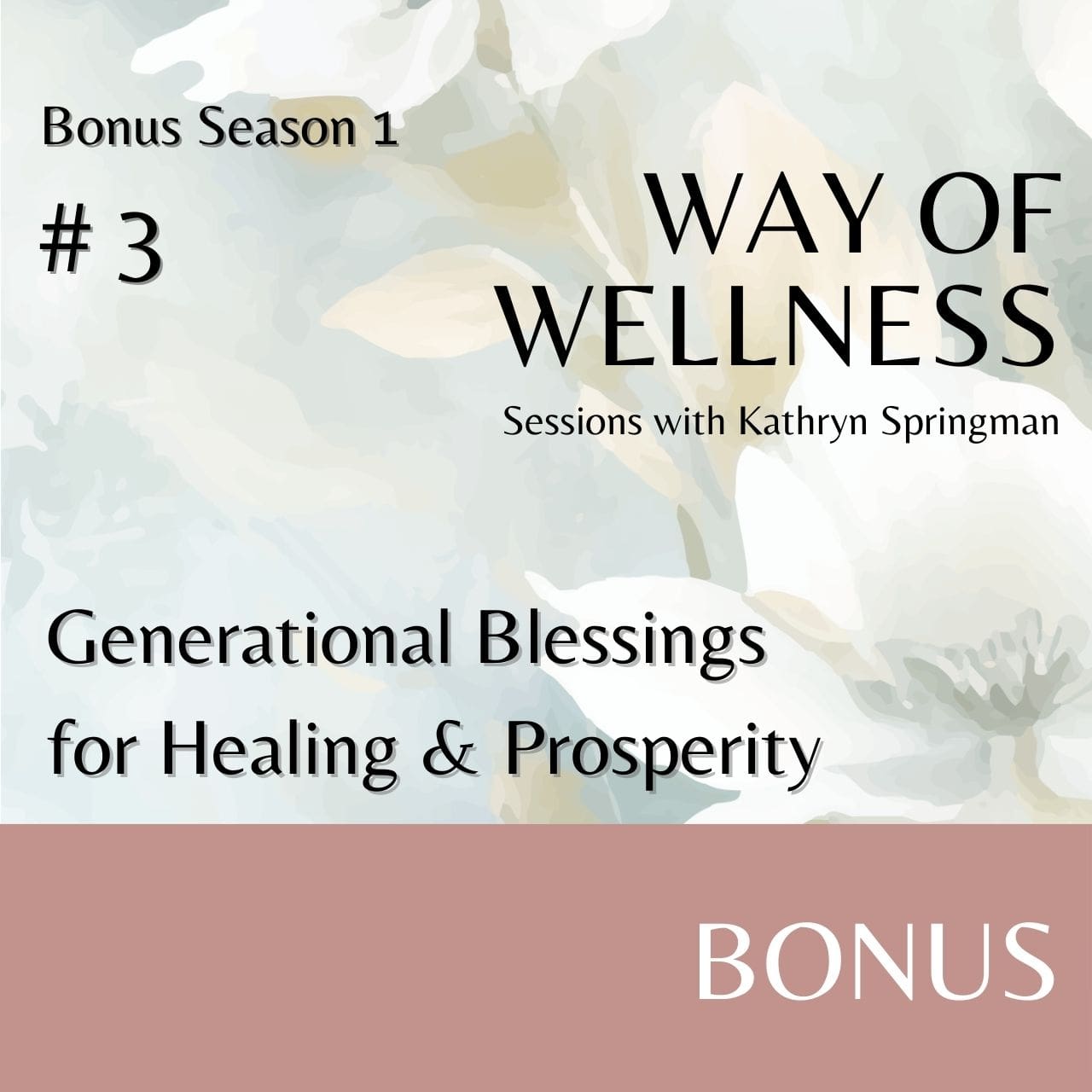 Ep B1.03 Generational Blessings for Healing & Prosperity